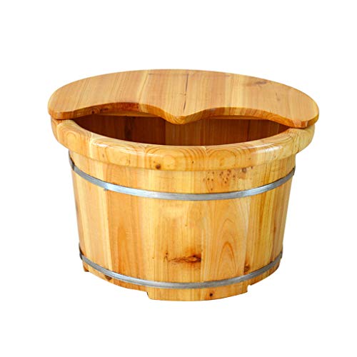 BombY Houten vat voet spa massief hout, houten voetbassin, gladde en delicate pedicure vaten, Pedicure Bowl Spa Massage Pedicure vaten,