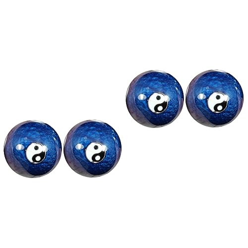 ABOOFAN 2 Sets Chinese Massage Hand Ballen Kleine Baoding Ballen Met Gong Baoding Ballen Geluid Gezondheid Baoding Ballen Chinese Massage Ballen Hand Massage Ballen Handbal Chinese Stijl