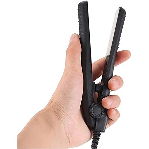 HONTIN Stijltang Curling Stick Mini elektrische spalk Stijltang Keramische krultang Stijltang Perm Styler-zwart Stijltangen Stijltangen Stijltangen