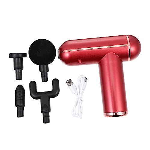 INOOMP 1 Set Accessoire Accessoires Voor Stimulators Huishoudelijke Spier Massager Mini Spier Massager Spier Accessoire USB Massage Apparatuur Massage Benodigdheden Massage Rood