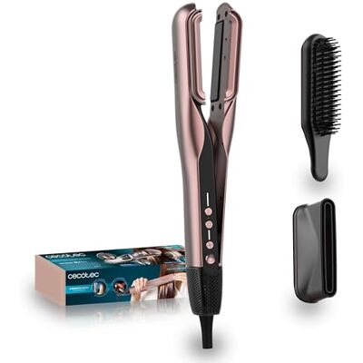 Cecotec AirLisse 2-in-1 ForceDry Duo Stijltang met dubbele verwarmingsplaat, 2 opzetstukken, 1000 W, 112.000 omw/min, 3 modi, luchtstroom 13 m/s, borstelloze motor, plasmafunctie Cecotec AirLisse 2-in-1 ForceDry Duo Stijltang met dubbele verwarmingsplaat, 2 opzetstukken, 1000 W, 112.000 omw/min, 3 modi, luchtstroom 13 m/s, borstelloze motor, plasmafunctie