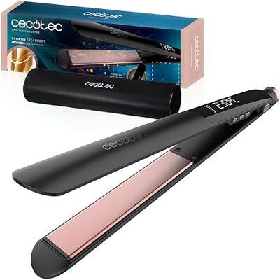 Cecotec Lisse Keratin Essence Stijltang met kabel, HeatMax-functie, 130-230 °C, keramische coating met keratine en arganolie, automatische uitschakeling, inclusief reistas Cecotec Lisse Keratin Essence Stijltang met kabel, HeatMax-functie, 130-230 °C, keramische coating met keratine en arganolie, automatische uitschakeling, inclusief reistas