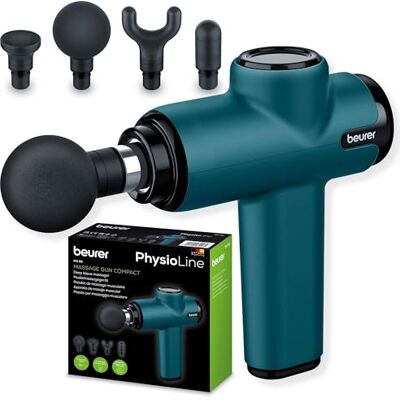 Beurer MG 99 massagepistool, handig massagepistool met 4 opzetstukken, krachtige triggerpointmassage, losmaken van spanningen, compact spiermassage met 5 intensiteitsniveaus & oplaadbare batterij Beurer MG 99 massagepistool, handig massagepistool met 4 opzetstukken, krachtige triggerpointmassage, losmaken van spanningen, compact spiermassage met 5 intensiteitsniveaus & oplaadbare batterij