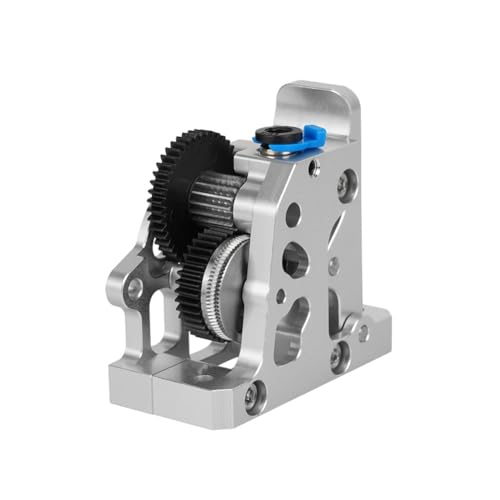 Ruuizksa Lite-extruder Dual Gear Extruder reductie-transmissie 3D-printer voor CR10-zilver-extruder