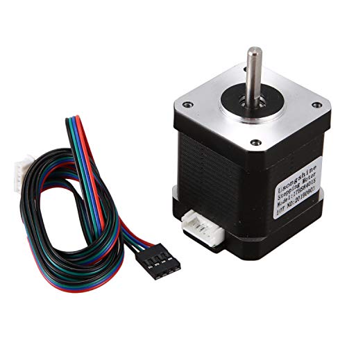 ISTOVO 1 Stks Nema 17 48Mm Nema17 Motor 42Bygh 2A 4-Lead (178401) Motor 1M Kabel voor 3D Printer Cnc Motor