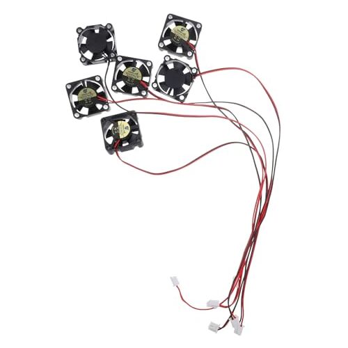 OSALADI 6Pcs Fan 3D Printer Vervangend Onderdeel 3D Printer Onderdelen 3D Printer Accessoires 3D Printer Accessoire 3D Printer Koeler 3D Printer Benodigdheden Mini 3D Printer 3D Printers