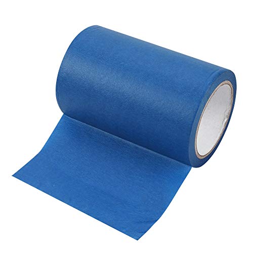 ASHATA 160 mm x 30 m blauw plakband, 3D-printer blauwe schilder plakband afdekband, afdekpapier Painters Tape plakband voor Makerbot 3D-printer