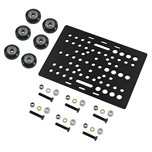 Bwardyth V-Slot Gantry Plaat Set 20-80mm V-Slot Solid V Kit voor Profielen Machine Deel 3D Printer Onderdelen