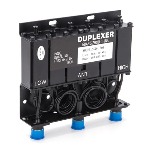Kliplinc SGQ-150X 10W VHF136-174MHz Duplexer 136-174MHz Duplexer Aanpasbare Frequentie Draagbare Duplexer