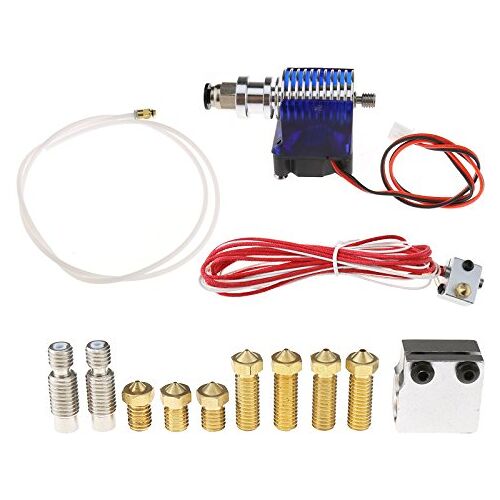 Create idea 3D-printer V6 Extruder Kit + Extra Onderdelen compatibel met 3D-printer 1,75mm/0,4mm