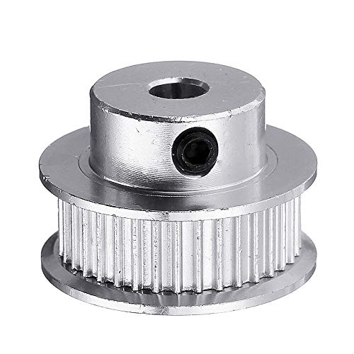 U/D 36 Tanden 5mm/6.35mm/8mm/10mm droeg Aluminium Timing Katrol voor 6mm GT2 Riem 3D Printer Deel (5mm)