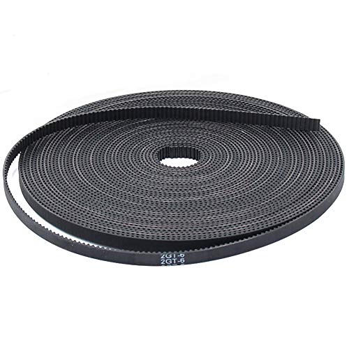 T&F 10 Meter GT2 6mm Breedte 2mm Pitch Timing Riem voor 3D Printer