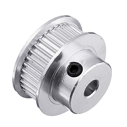 U/D 36 Tanden 5mm/6.35mm/8mm/10mm droeg Aluminium Timing Katrol voor 6mm GT2 Riem 3D Printer Deel (10mm)