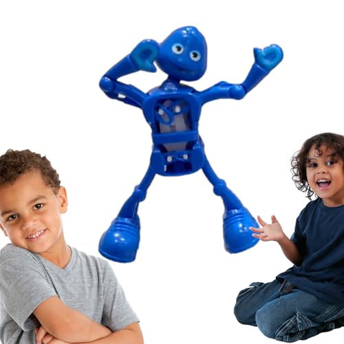 Aibyks Opwinden Wriggle Robot speelgoed Lopend speelgoedrobot opwindspeelgoed Draagbare lente wind-up dansen wandelen kronkelen robot speelgoed voor kinderen jongens meisjes cadeau