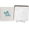 ART Magic Box Square Essentials Elegante geschenkdoos met gipsverband voor babyvoeten of -handen, meerkleurig