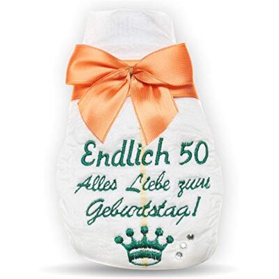Tanjo Cadeau voor de 50e verjaardag geborduurde luier oranje I grappige cadeaus voor de 50e verjaardag, 50e verjaardag grappige geschenken, 50e verjaardag vrouwen, 50e verjaardag mannen Tanjo Cadeau voor de 50e verjaardag geborduurde luier oranje I grappige cadeaus voor de 50e verjaardag, 50e verjaardag grappige geschenken, 50e verjaardag vrouwen, 50e verjaardag mannen