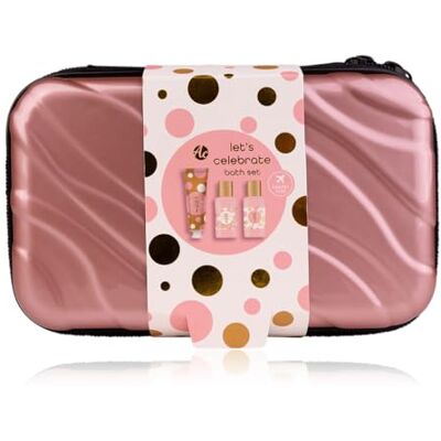 Accentra - Beauty Cadeauset - Reisset in harde koffer - 100ml Douchegel, 100ml Shampoo, 60ml Handcrème Accentra - Beauty Cadeauset - Reisset in harde koffer - 100ml Douchegel, 100ml Shampoo, 60ml Handcrème