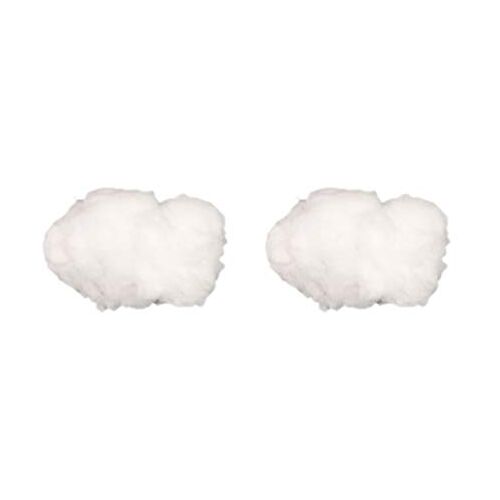 STOBOK 2 stuks kunstmatige wolken rekwisieten 3D wolk DIY decoratieve hangende ornament kunst podiumbruiloftsfeest voor podiumshow party decor M