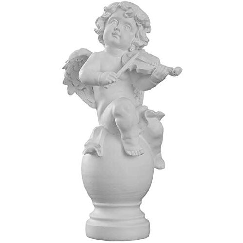 GerRit Tuinengel Standbeeld Sculptuur, Hars Engel Ambachten Model Tuin Tuin Gazon Villa Decoratie Ornamenten H32.2CM