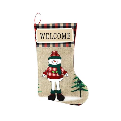 Widybord Kerstkous Kerstboomdecoraties Kerstboomdecoraties Hangers Kersttassen Vakantie Decoraties C 26 X 38 cm