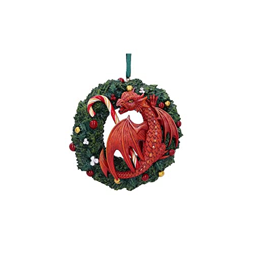 Nemesis Now Zoete Tand Opknoping Ornament (AS) 9cm, Rood