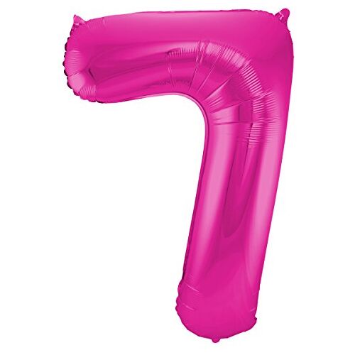 Folat Magenta Cijferballon Cijfer 7-86 cm