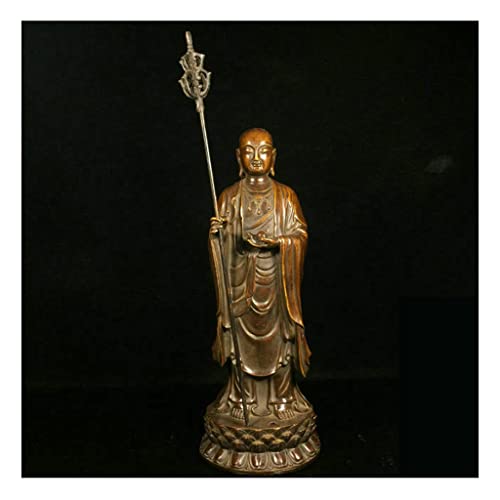 NASTYA Tuin Standbeeld Koper Bodhisattva Boeddhabeeld Ornament Thuis Oud Koper Station Boeddhabeeld Ingang Boeddha Tafel Bronzen Boeddha Ornament Boeddhabeeld Zen Versieren