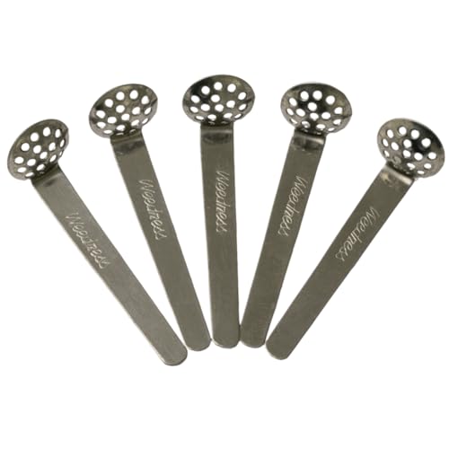 Weedness Waterpijp Opknoping Strainer 10 mm Ø 30 STK. Hanging Strainer Chillum Strainer Pipe Strainer Bong Staal Hanging Strainer Metaal Strainer Accessoires Pipe (12 mm)