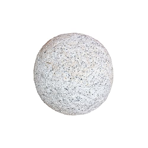 Biscottini Decoratieve bal voor buiten, 20 x 20 x 20 cm, tuindecoratie van steen, accessoires voor buiten