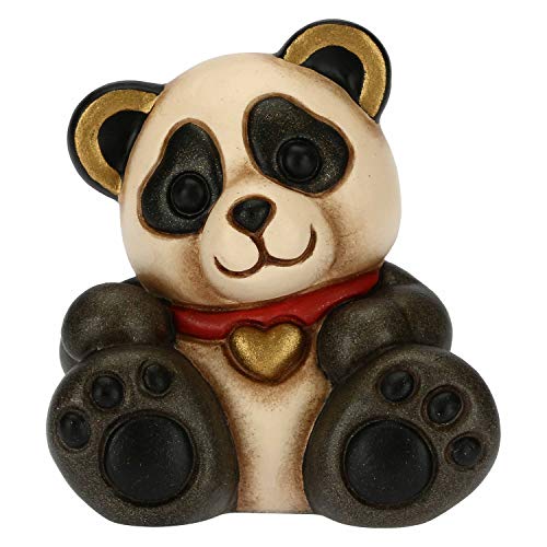 THUN Minianimal Panda Accessoires voor het huis om te verzamelen Line imals Mini-formaat keramiek 5 x 4,2 x 5,5 cm