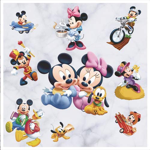 Kibi Store Kibi muurstickers Mickey muurstickers Minnie en Mickey muurstickers kinderen Mickey muurstickers babykamer muurstickers Mickey Mouse stickers kinderen Mickey Mouse stickers