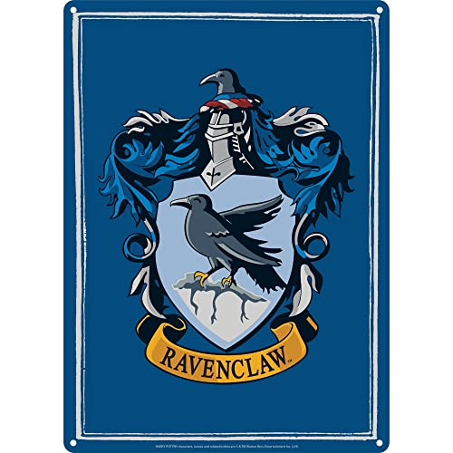 Half Moon Bay Harry Potter Tinnen borden Harry Potter tinnen bord Ravenklauw Crest