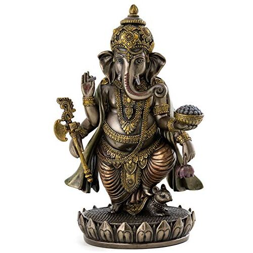 Top Collection Staande Ganesh Ganesha Hindu Heer van Succes Beeldhouwkunst