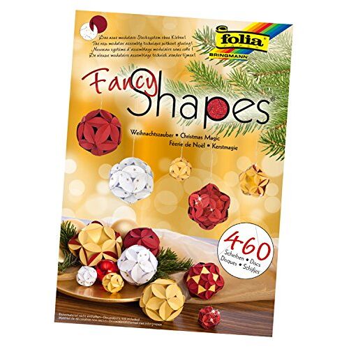 folia 25029 Fancy Shapes Set kerstmagie ideaal als decoratie in vloervazen, decoratieve schalen of als krans