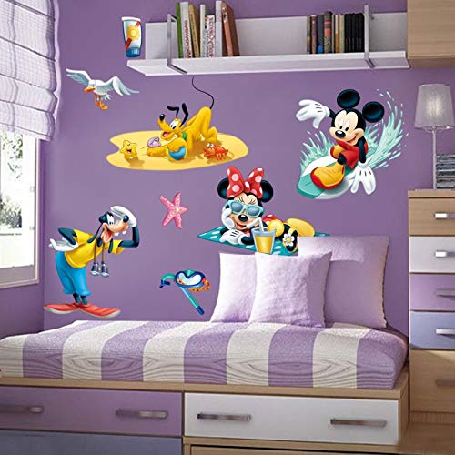 Kibi Store Kibi muurstickers Mickey muurstickers Minnie en Mickey muurstickers kinderen Mickey muurstickers babykamer muurstickers Mickey Mouse stickers kinderen Mickey Mouse stickers