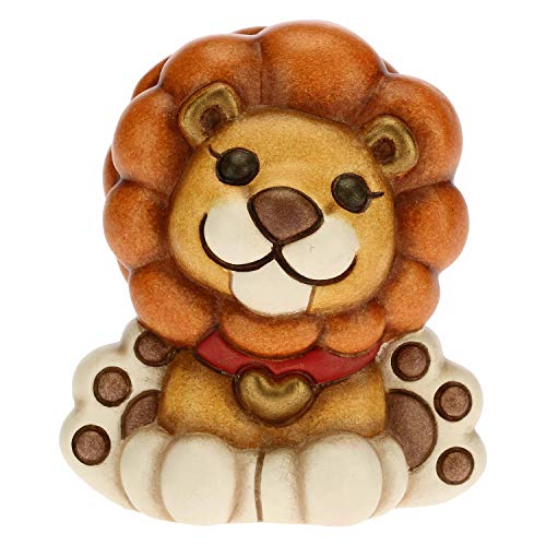 THUN Smiley Leo Living, decoratieve voorwerpen voor het huis cadeau-idee lijn imals keramiek 5 x 4,2 x 5,5 h cm