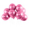 HOPDAY 50 stuks ballonnen roze, ballonnen verjaardag, 30 cm, metallic roze ballonset, helium ballonnen, verjaardagsdecoratie
