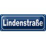 Femer Blikken bord Lindenstraße 27x10 cm TV uitzending Duitse serie Deco bord tin Sign