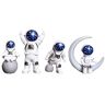 AAVEDA Astronaut Beeldjes, Astronaut Ornamenten Desktop Astronaut Decoratie Voor Woonkamer Televisie Kast Kamer Decoratie Woninginrichting 4 stks