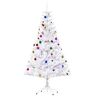 HOMCOM kerstboom kunstkerstboom kerstboom 150 cm met standaard incl. decoratie (150 cm, wit/kerstboom 1)