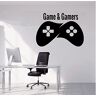 cbvdalodfej game over stickers gamer sticker playstation vinyl stickerVideo game muur sticker game boy kamer decor gamer cadeau verwijderbare 61x42CM