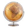 FZHQNZJF Wereldbol, geografische wereldbol, 30 cm, tafelwereldbol met gouden oceanen en standaard, 720 graden rotatie, wereldbol voor volwassenen, decoratie wereldbol