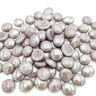 Armena Glasnuggets Purple glazen stenen ondoorzichtig deco glaskralen diameter 17-20mm 300g (Circa 75 stuks), Lila