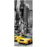 Ambiance Sticker NY Taxi deur muursticker muursticker muursticker 204 x 83 cm