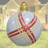 YONGHUHU Outdoor PVC Christmas Inflatable Decorated Ball,A,Enchanting12