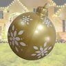 YONGHUHU Outdoor PVC Christmas Inflatable Decorated Ball,E,Enchanting12