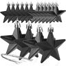 com-four ® 16x onbreekbare sterrenhangers Kerstboomversieringen in de vorm van een ster decoratieve kerstversieringen Kerstboomballen in 2 designs Kerstversieringen