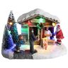 Christmas Concepts ® LED Oplichtend Kerstdorp Scene 8" / 20cm (Bratwurst Sausage Shop)