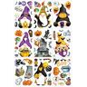 WUURAA Halloween venster klampt 9 vellen kabouters raamstickers Halloween feestdecoraties dubbelzijdige statische muursticker raamstickers