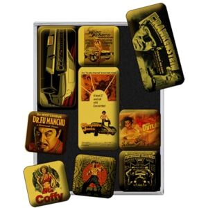 Nostalgic Art Magneetset, 9-delig, magneetset voor magneetbord, kleurrijk, klein, 9 Nostalgic Art Magneetset, 9-delig, magneetset voor magneetbord, kleurrijk, klein, 9